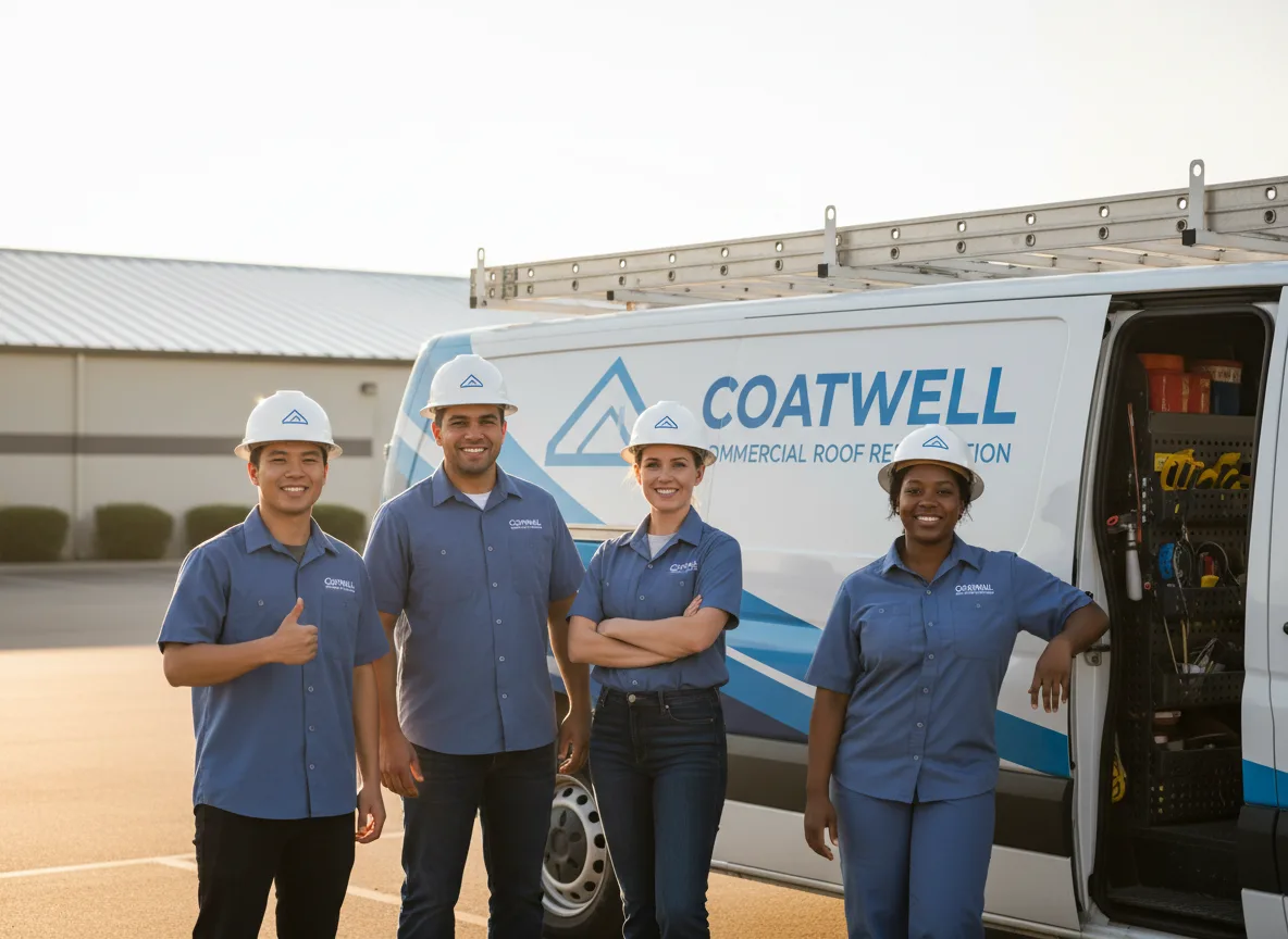 Commercial roof coating company in Baltimore, OH